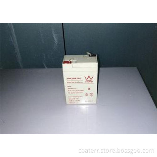 SLA AGM 4 ah Sealed Lead Acid Battery 6 Volt For Solar Stre